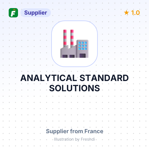 ANALYTICAL STANDARD SOLUTIONS – summary card, no photo uploaded yet