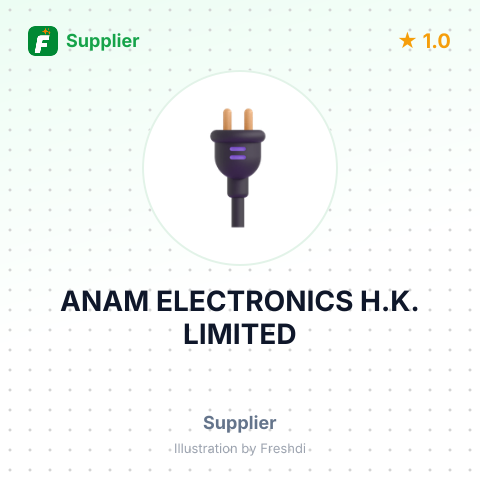 ANAM ELECTRONICS H.K. LIMITED – summary card, no photo uploaded yet