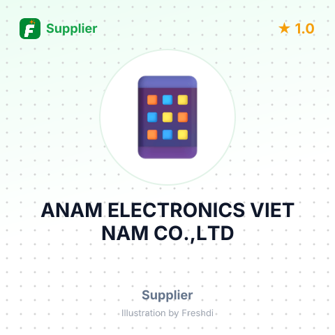 ANAM ELECTRONICS VIET NAM CO.,LTD – summary card, no photo uploaded yet