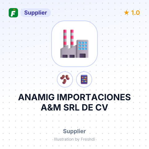 ANAMIG IMPORTACIONES A&M SRL DE CV – summary card, no photo uploaded yet