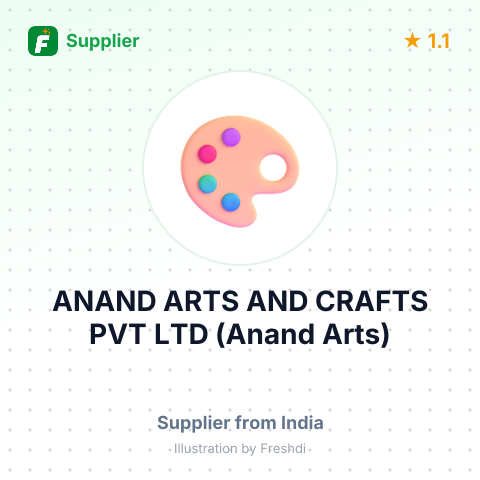 ANAND ARTS AND CRAFTS PVT LTD (Anand Arts) – summary card, no photo uploaded yet
