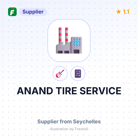 ANAND TIRE SERVICE – summary card, no photo uploaded yet