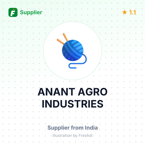 ANANT AGRO INDUSTRIES – summary card, no photo uploaded yet
