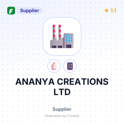 ANANYA CREATIONS LTD – summary card, no photo uploaded yet