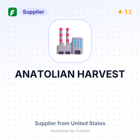 ANATOLIAN HARVEST – summary card, no photo uploaded yet