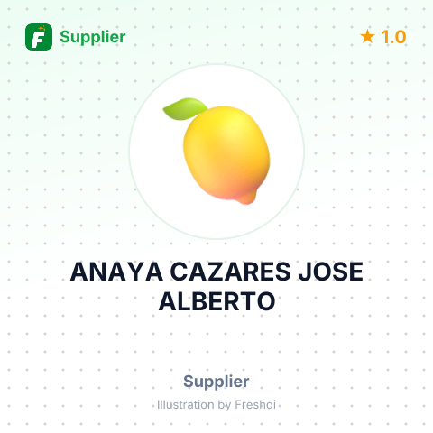 ANAYA CAZARES JOSE ALBERTO – summary card, no photo uploaded yet