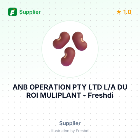 ANB OPERATION PTY LTD L/A DU ROI MULIPLANT – summary card, no photo uploaded yet