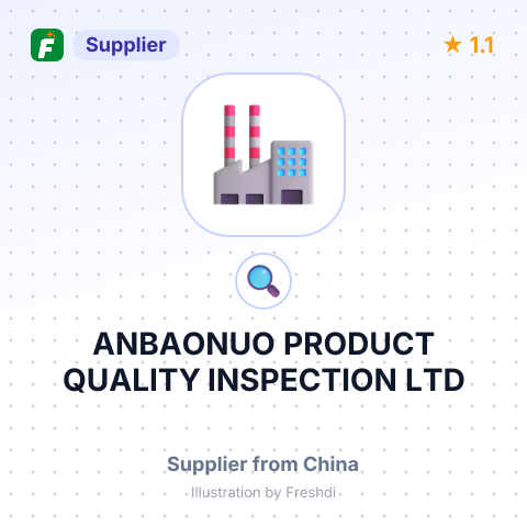ANBAONUO PRODUCT QUALITY INSPECTION LTD – summary card, no photo uploaded yet