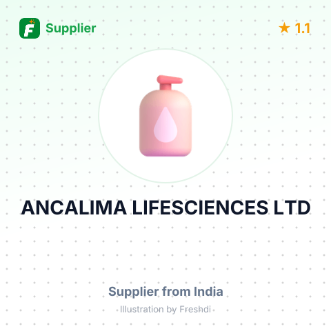 ANCALIMA LIFESCIENCES LTD – summary card, no photo uploaded yet