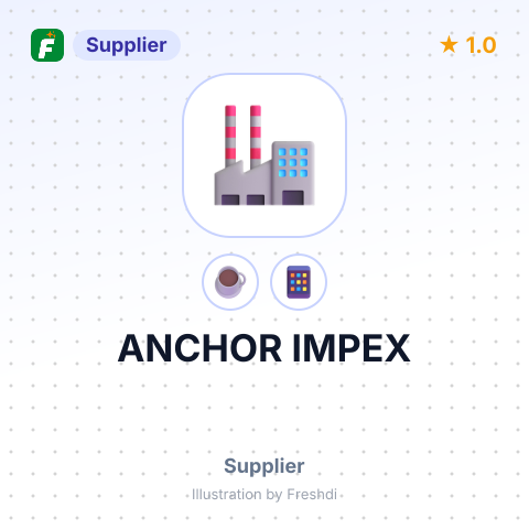ANCHOR IMPEX – summary card, no photo uploaded yet