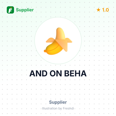 AND ON BEHA – summary card, no photo uploaded yet