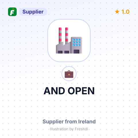 AND OPEN – summary card, no photo uploaded yet
