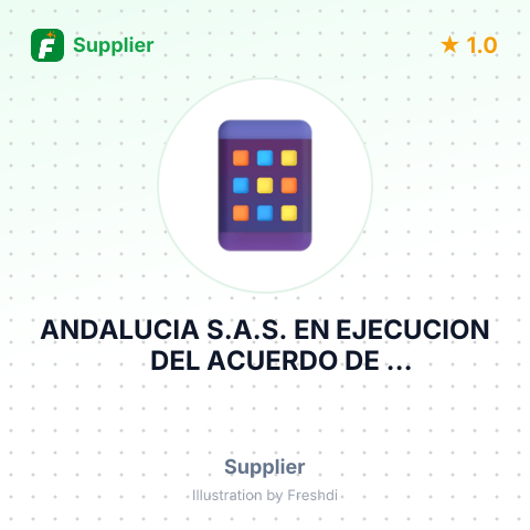 ANDALUCIA S.A.S. EN EJECUCION DEL ACUERDO DE REESTRUCTURACIO – summary card, no photo uploaded yet