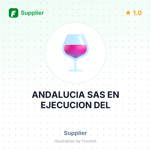 ANDALUCIA SAS EN EJECUCION DEL – summary card, no photo uploaded yet
