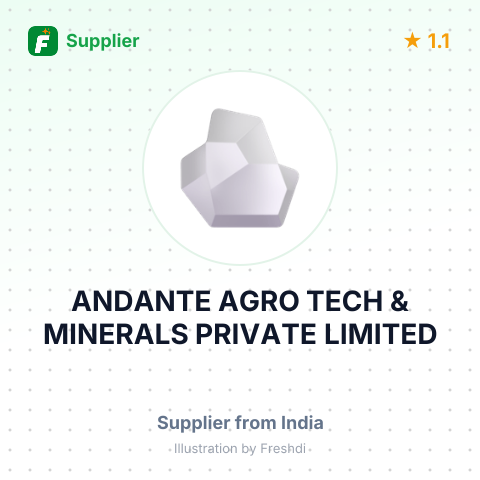 ANDANTE AGRO TECH & MINERALS PRIVATE LIMITED – summary card, no photo uploaded yet