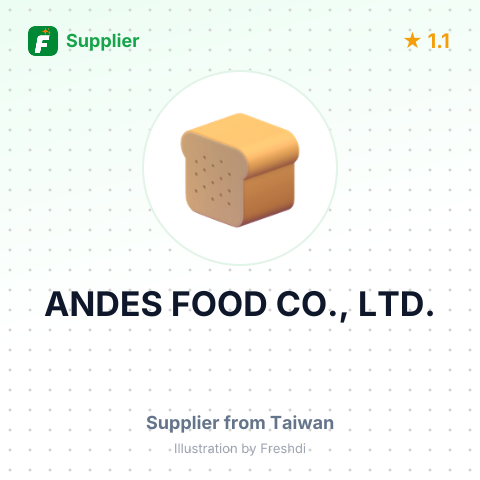 ANDES FOOD CO., LTD. – summary card, no photo uploaded yet