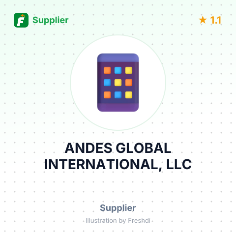 ANDES GLOBAL INTERNATIONAL, LLC – summary card, no photo uploaded yet