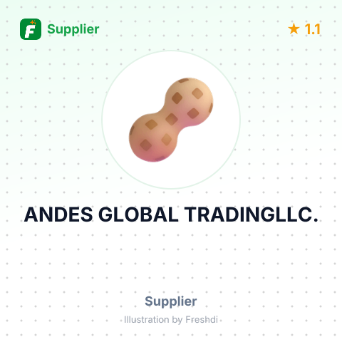 ANDES GLOBAL TRADINGLLC. – summary card, no photo uploaded yet