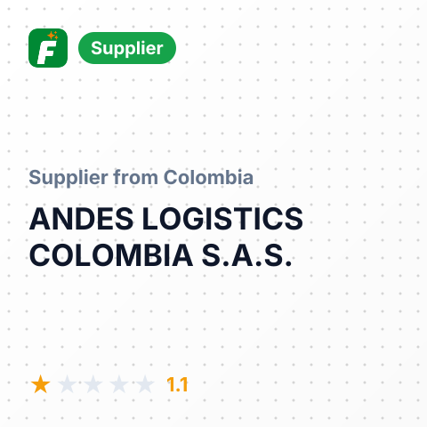 ANDES LOGISTICS COLOMBIA S.A.S. – summary card, no photo uploaded yet