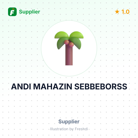 ANDI MAHAZIN SEBBEBORSS – summary card, no photo uploaded yet