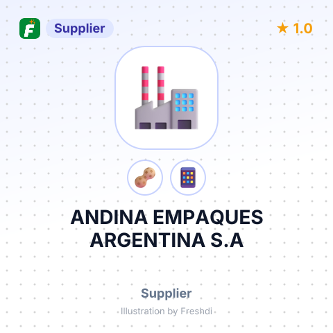 ANDINA EMPAQUES ARGENTINA S.A – summary card, no photo uploaded yet