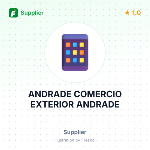 ANDRADE COMERCIO EXTERIOR ANDRADE – summary card, no photo uploaded yet