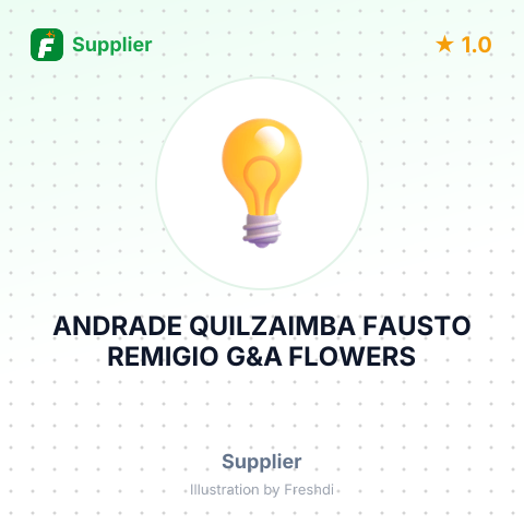 ANDRADE QUILZAIMBA FAUSTO REMIGIO G&A FLOWERS – summary card, no photo uploaded yet