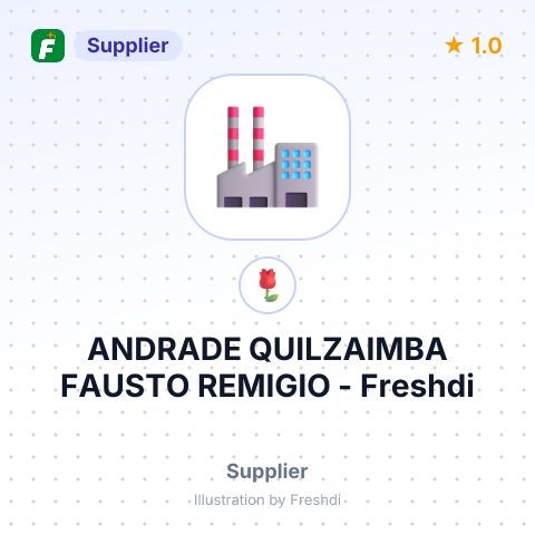 ANDRADE QUILZAIMBA FAUSTO REMIGIO – summary card, no photo uploaded yet