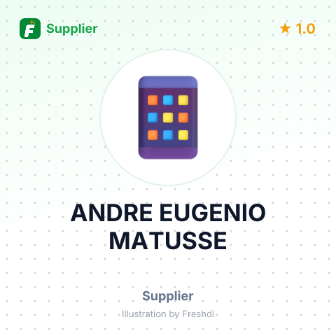 ANDRE EUGENIO MATUSSE – summary card, no photo uploaded yet