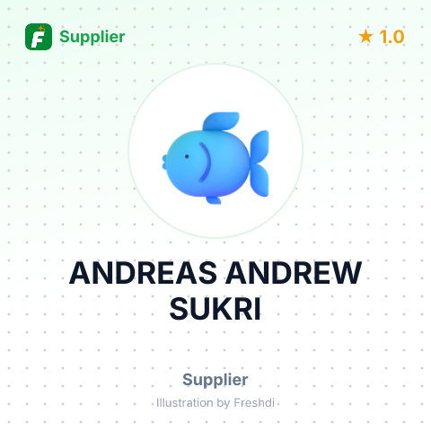 ANDREAS ANDREW SUKRI – summary card, no photo uploaded yet