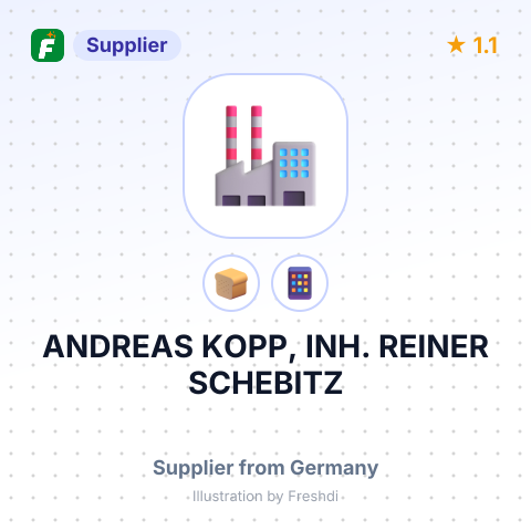 ANDREAS KOPP, INH. REINER SCHEBITZ – summary card, no photo uploaded yet