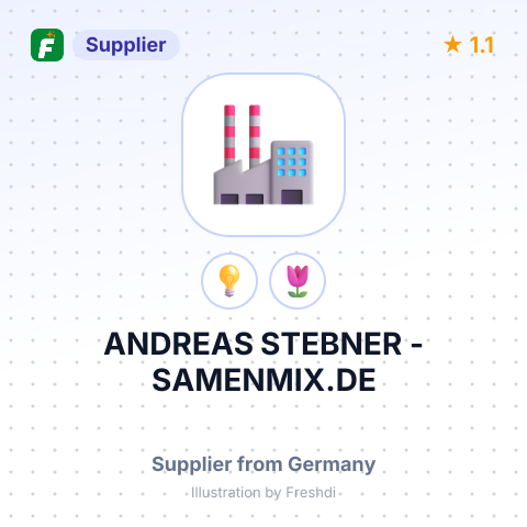ANDREAS STEBNER - SAMENMIX.DE – summary card, no photo uploaded yet