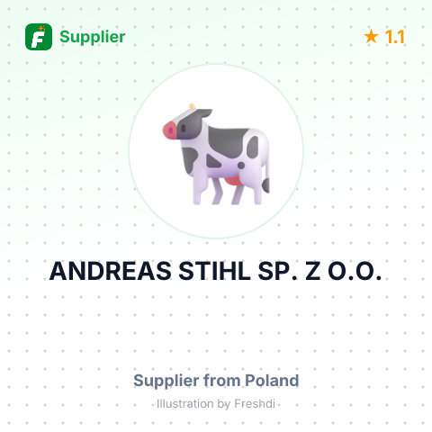 ANDREAS STIHL SP. Z O.O. – summary card, no photo uploaded yet