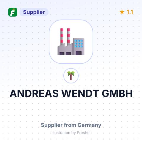 ANDREAS WENDT GMBH – summary card, no photo uploaded yet