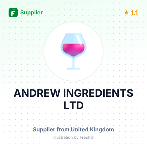 ANDREW INGREDIENTS LTD – summary card, no photo uploaded yet