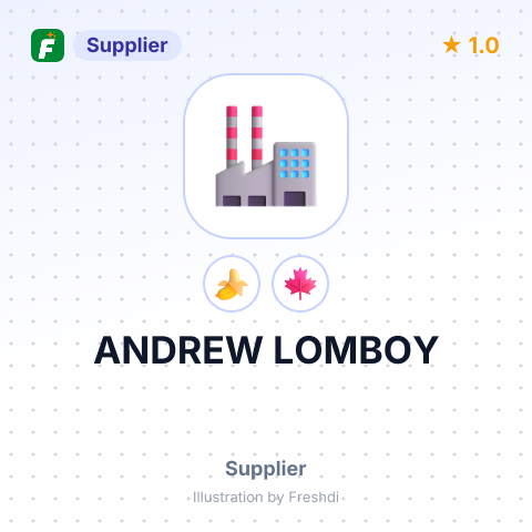 ANDREW LOMBOY – summary card, no photo uploaded yet