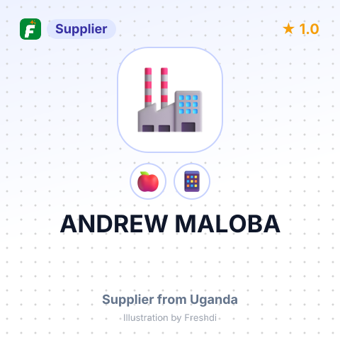 ANDREW MALOBA – summary card, no photo uploaded yet