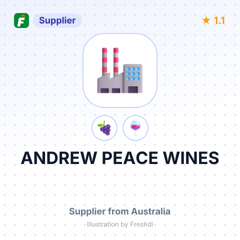 ANDREW PEACE WINES – summary card, no photo uploaded yet