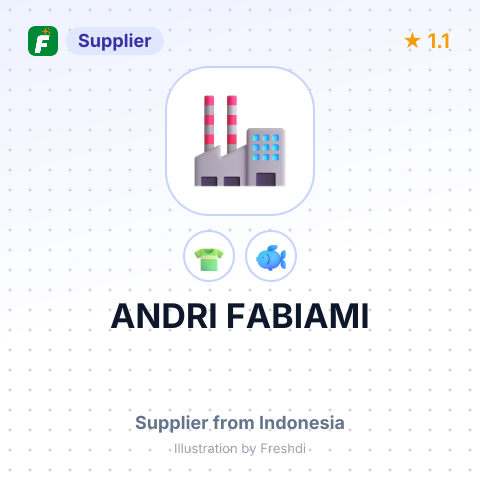 ANDRI FABIAMI – summary card, no photo uploaded yet