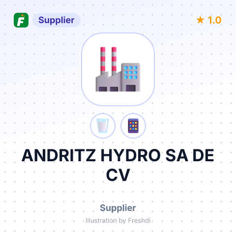 ANDRITZ HYDRO SA DE CV – summary card, no photo uploaded yet