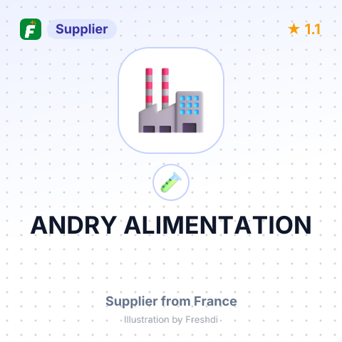 ANDRY ALIMENTATION – summary card, no photo uploaded yet