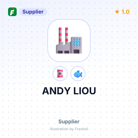 ANDY LIOU – summary card, no photo uploaded yet