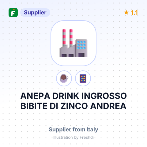 ANEPA DRINK INGROSSO BIBITE DI ZINCO ANDREA – summary card, no photo uploaded yet