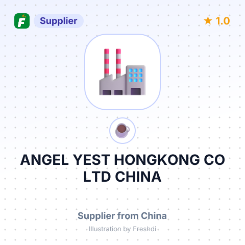 ANGEL YEST HONGKONG CO LTD CHINA – summary card, no photo uploaded yet