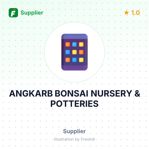 ANGKARB BONSAI NURSERY & POTTERIES – summary card, no photo uploaded yet