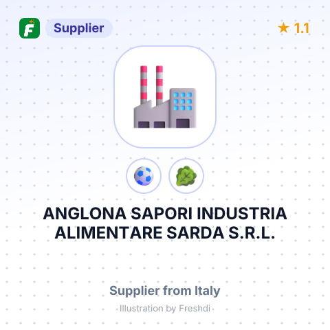 ANGLONA SAPORI INDUSTRIA ALIMENTARE SARDA S.R.L. – summary card, no photo uploaded yet