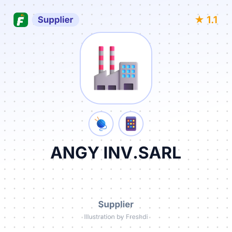 ANGY INV.SARL – summary card, no photo uploaded yet
