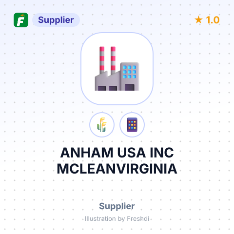 ANHAM USA INC MCLEANVIRGINIA – summary card, no photo uploaded yet