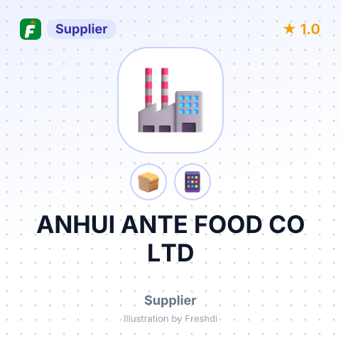 ANHUI ANTE FOOD CO LTD – summary card, no photo uploaded yet