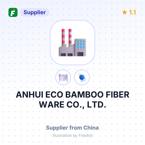 ANHUI ECO BAMBOO FIBER WARE CO., LTD. – summary card, no photo uploaded yet